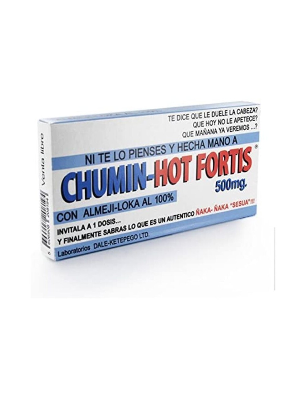 DIABLO GOLOSO - CHUMIN-HOT FORTIS CANDY BOX DIABLO GOLOSO - CHUMIN-HOT FORTIS CANDY BOX