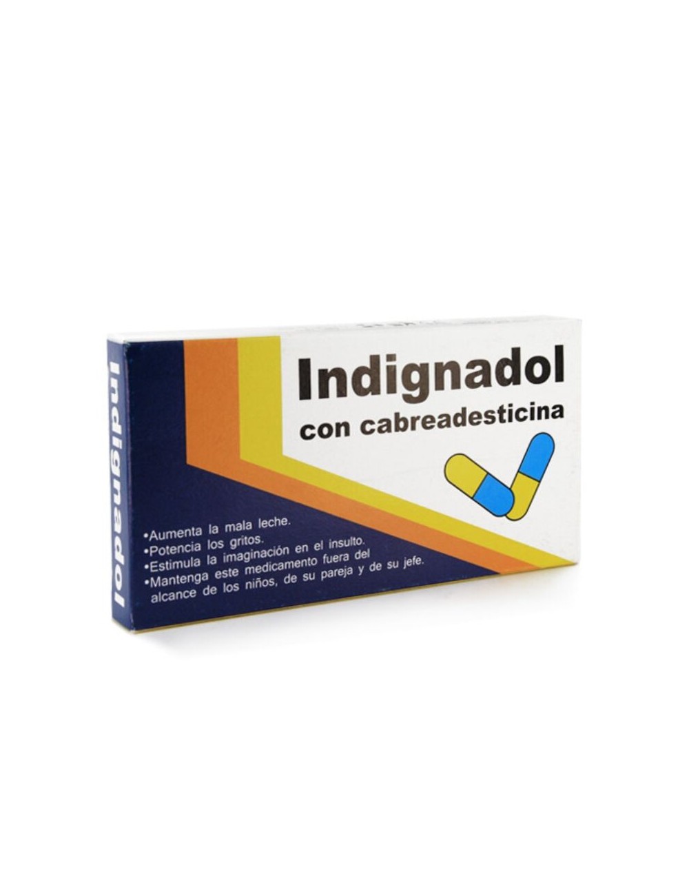 DIABLO GOLOSO - INDIGNADOL MEDICATION BOX DIABLO GOLOSO - INDIGNADOL MEDICATION BOX