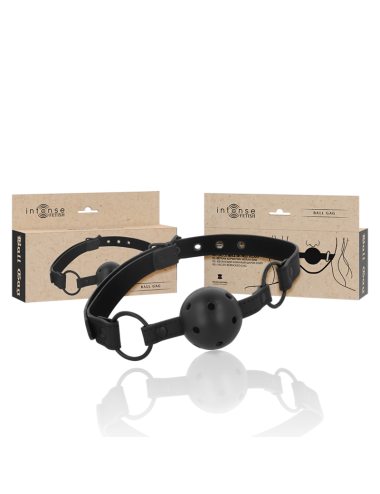 INTENSE FETISH - VEGAN LEATHER BALL GAG