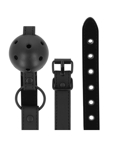 INTENSE FETISH - VEGAN LEATHER BALL GAG