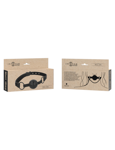 INTENSE FETISH - VEGAN LEATHER BALL GAG