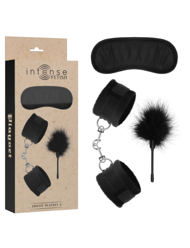INTENSE FETISH - EROTIC PLAYSET 2 WITH HANDCUFFS