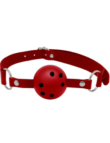 ALIVE - DISCRETION BREATHABLE GAG RED