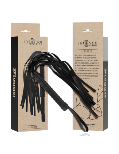 INTENSE FETISH - VEGAN LEATHER FLOGGER