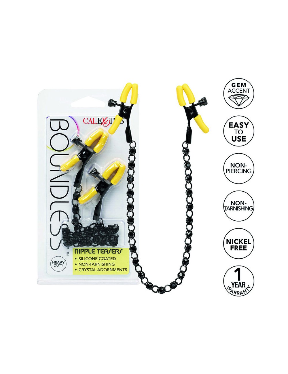 CALIFORNIA EXOTICS - BOUNDLESS NIPPLE TEASERS CALIFORNIA EXOTICS - BOUNDLESS NIPPLE TEASERS