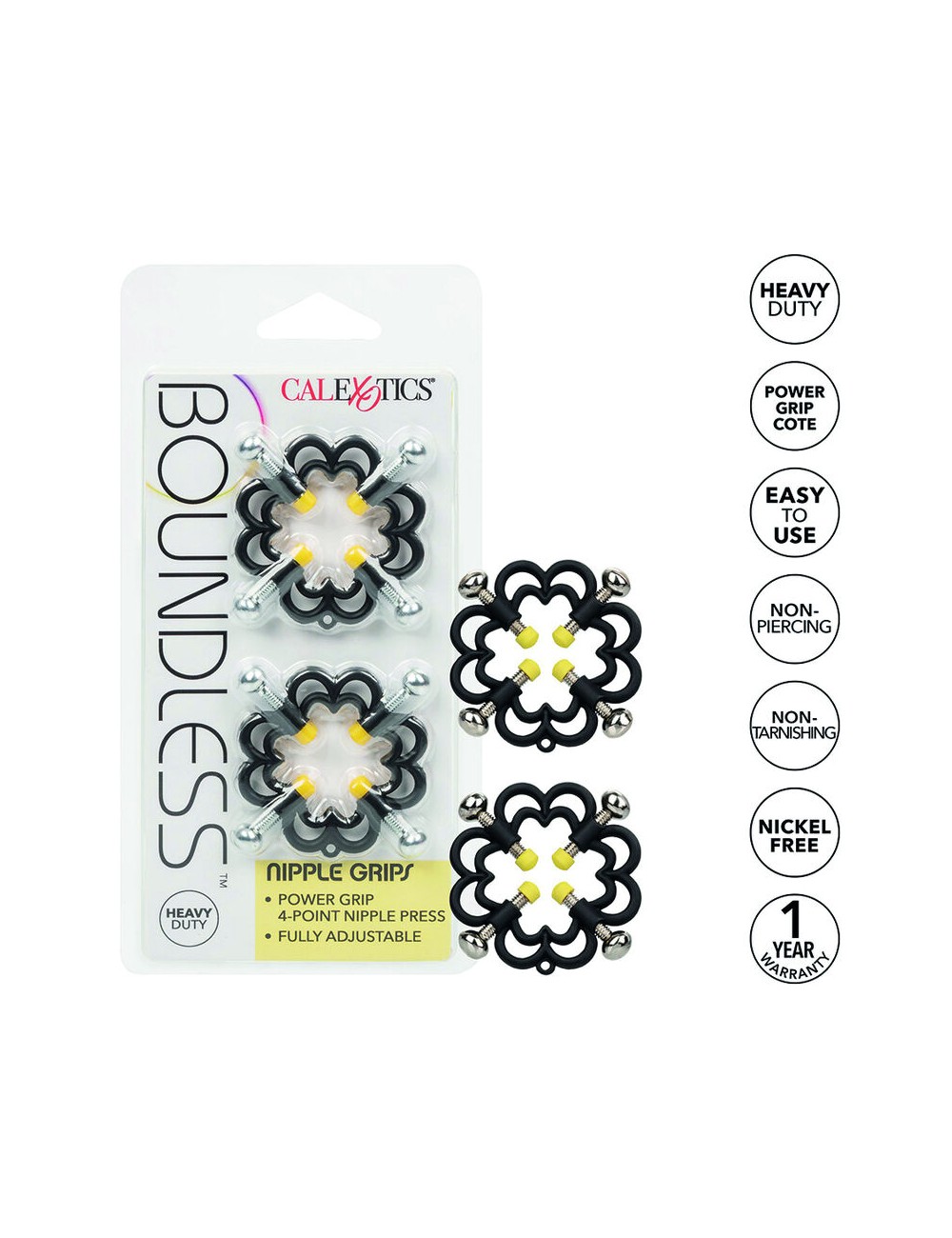 CALIFORNIA EXOTICS - BOUNDLESS NIPPLE GRIPS CALIFORNIA EXOTICS - BOUNDLESS NIPPLE GRIPS