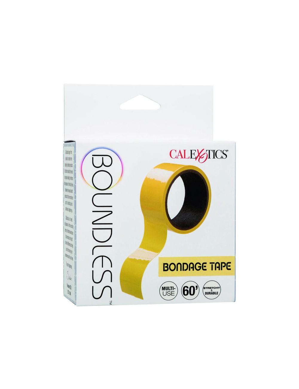 CALIFORNIA EXOTICS - BOUNDLESS BONDAGE TAPE YELLOW CALIFORNIA EXOTICS - BOUNDLESS BONDAGE TAPE YELLOW