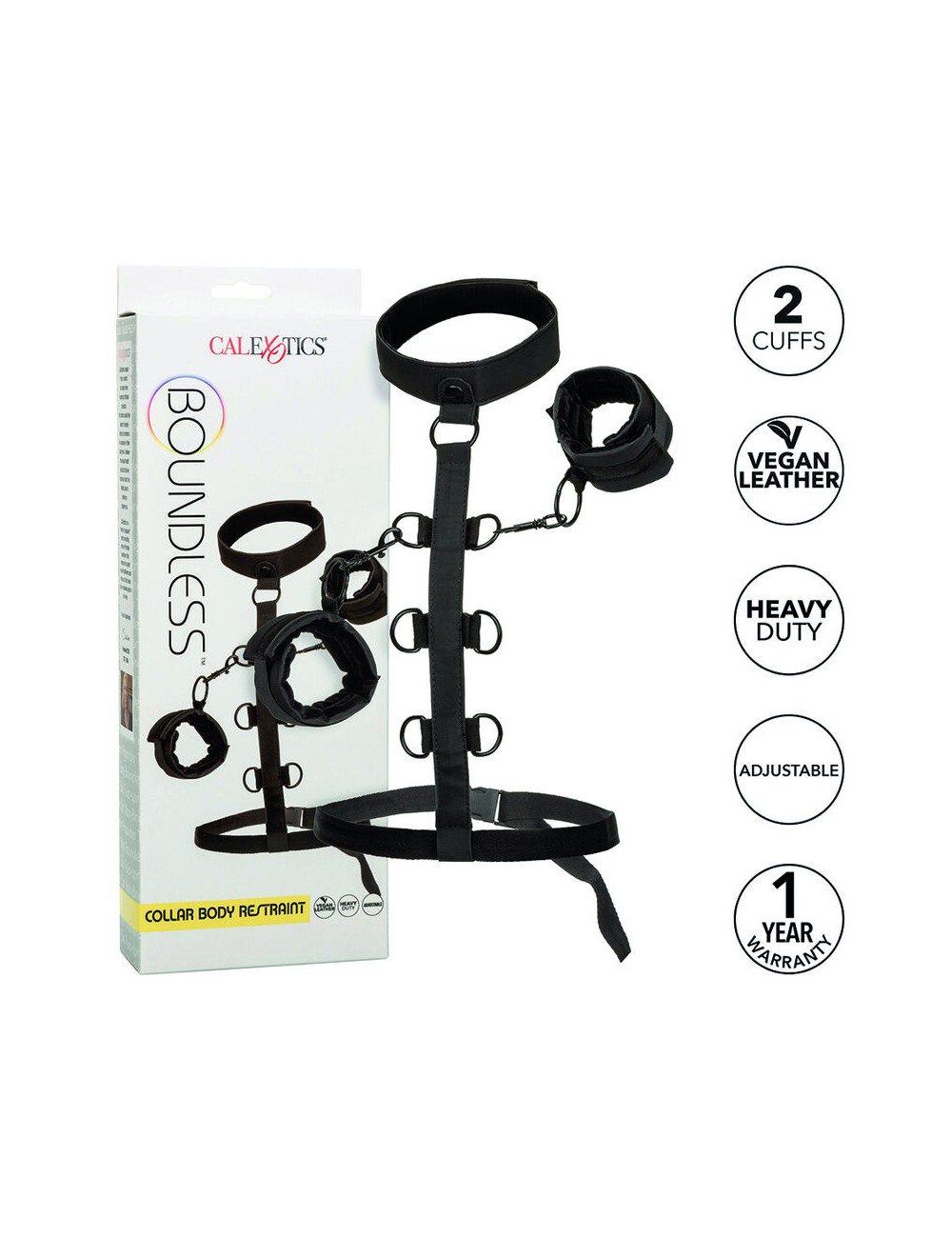 CALIFORNIA EXOTICS - BOUNDLESS COLLAR BODY RESTRAINT CALIFORNIA EXOTICS - BOUNDLESS COLLAR BODY RESTRAINT