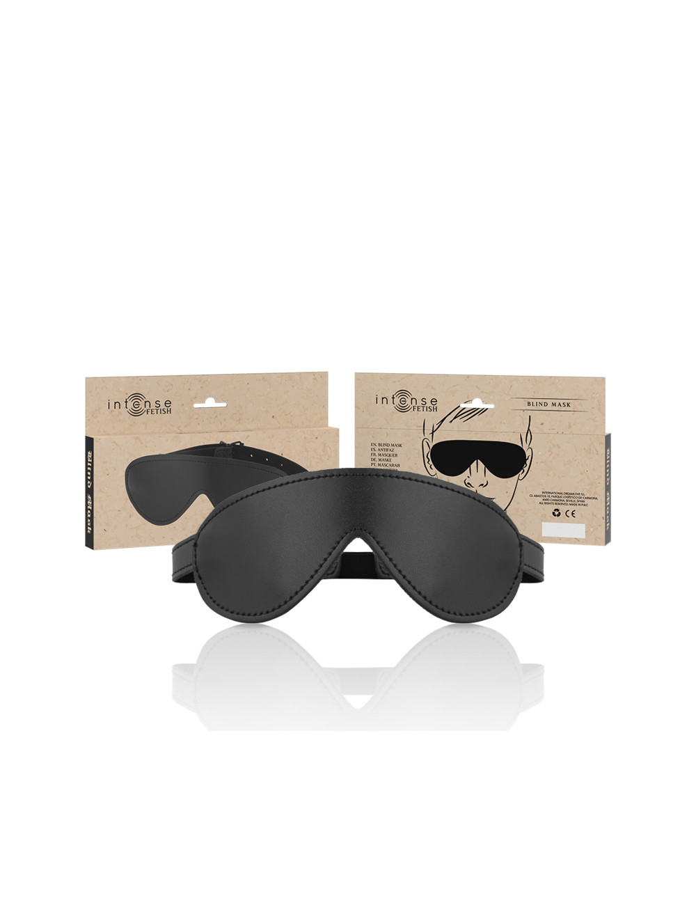 INTENSE FETISH - VEGAN BLIND MASK INTENSE FETISH - VEGAN BLIND MASK