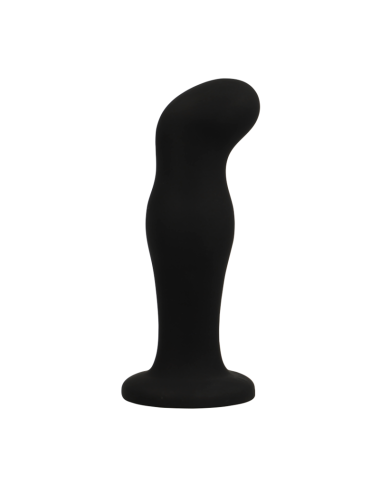 BLACK&SILVER - SEAN PLUG ANAL PREMIUM SILICONE BLACK