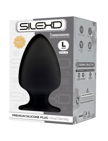 SILEXD - MODEL 1 ANAL PLUG PREMIUM SILEXPAN SILICONE PREMIUM THERMOREACTIVE SIZE L