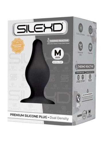 SILEXD - MODEL 2 ANAL PLUG PREMIUM SILEXPAN SILICONE PREMIUM THERMOREACTIVE SIZE M