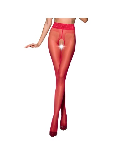 PASSION - TIOPEN 001 RED TIGHTS 3/4 20 DEN