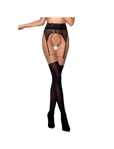 PASSION - TIOPEN 003 BLACK TIGHTS 1/2 20/40 DEN