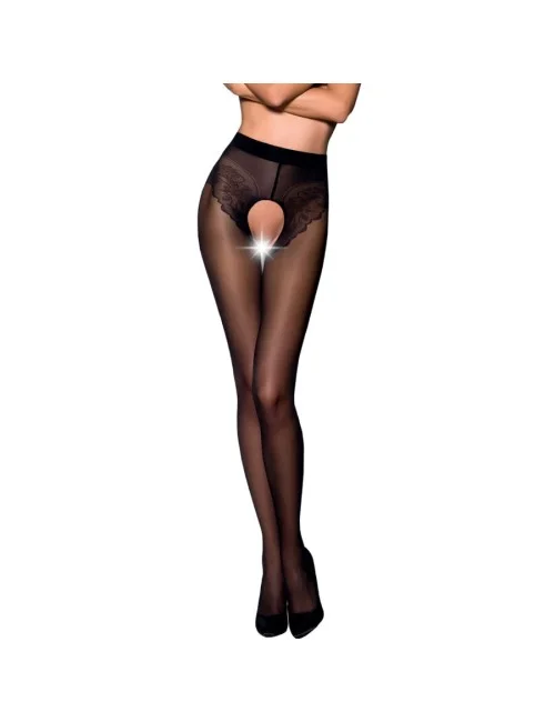 PASSION - TIOPEN 006 BLACK TIGHTS 3/4 30 DEN