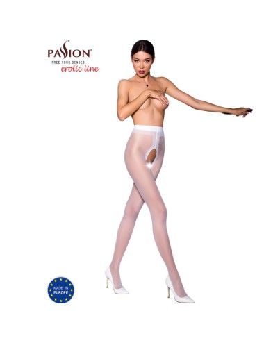 PASSION - TIOPEN 007 WHITE TIGHTS 1/2 20 DEN