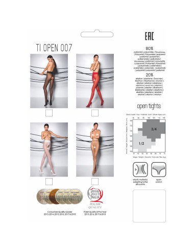 PASSION - TIOPEN 007 WHITE TIGHTS 1/2 20 DEN