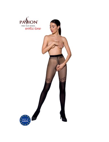 PASSION - TIOPEN 012 BLACK TIGHTS 3/4 20/40 DEN