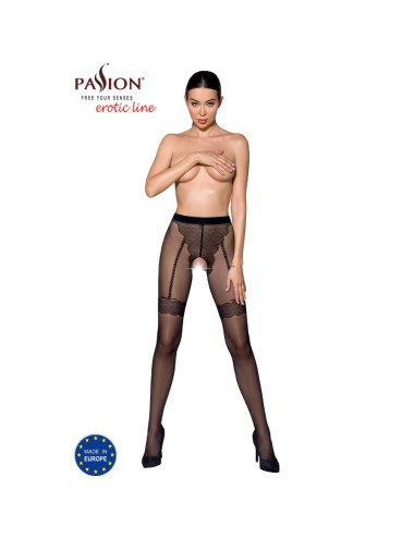 PASSION - TIOPEN 016 BLACK TIGHTS 1/2 20 DEN