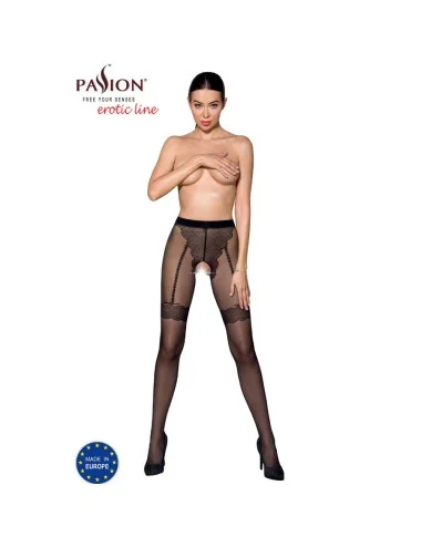 PASSION - TIOPEN 016 BLACK TIGHTS 1/2 20 DEN