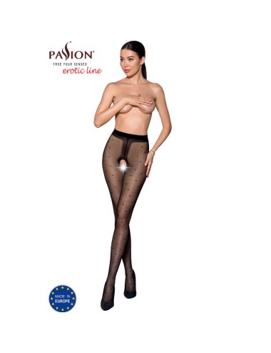 PASSION - TIOPEN 018 BLACK TIGHTS 1/2 20 DEN
