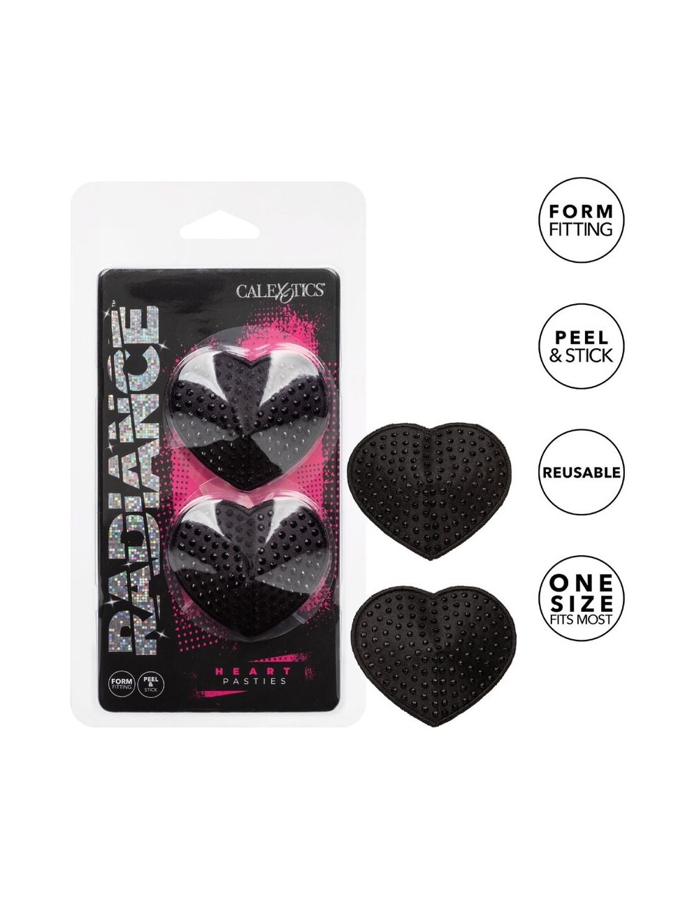 RADIANCE - HEART-SHAPED JEWEL NIPPLE SHIELDS RADIANCE - HEART-SHAPED JEWEL NIPPLE SHIELDS