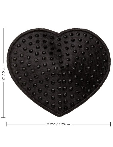 RADIANCE - HEART-SHAPED JEWEL NIPPLE SHIELDS