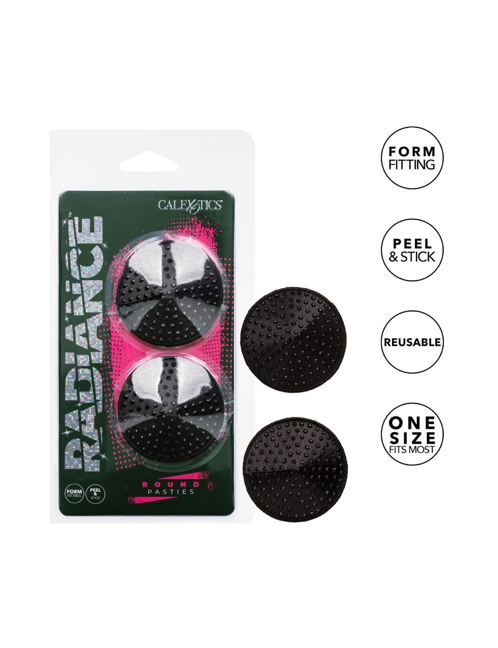 RADIANCE - ROUND SHAPE JEWEL NIPPLE COVERS RADIANCE - ROUND SHAPE JEWEL NIPPLE COVERS