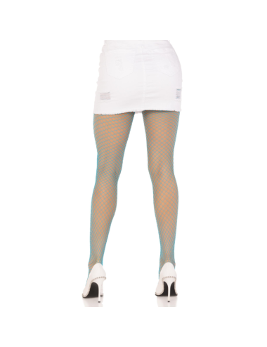 LEG AVENUE - LYCRA FISHNNET PANTYHOSE BLUE