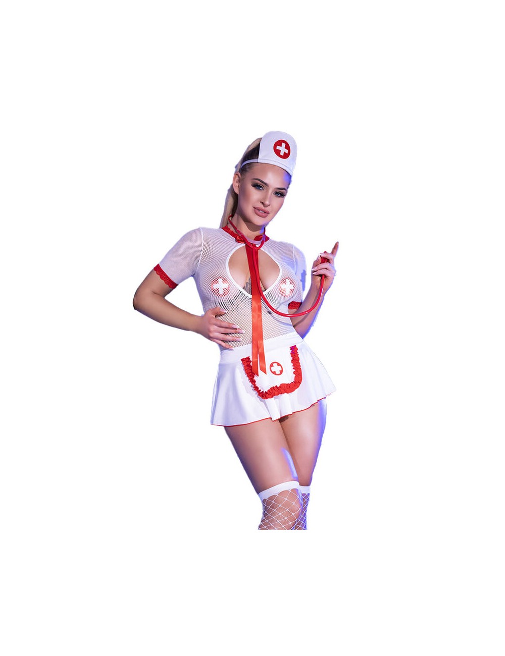 CHILIROSE - CR 4365 COSTUME NURSE SEXY S/M CHILIROSE - CR 4365 COSTUME NURSE SEXY S/M