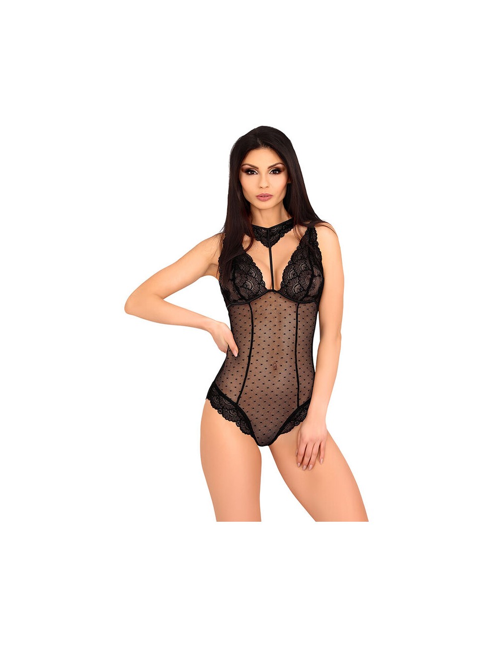 LIVCO CORSETTI FASHION - KREAME LC 90546 BODY BLACK L/XL LIVCO CORSETTI FASHION - KREAME LC 90546 BODY BLACK L/XL
