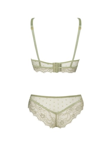 LIVCO CORSETTI FASHION - PINE LC 90667 BRA + PANTY KHAKI