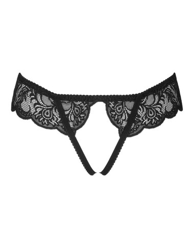 LIVCO CORSETTI FASHION - LOVE STORY LC 90679 PANTY CROTCHLESS BLACK L/XL
