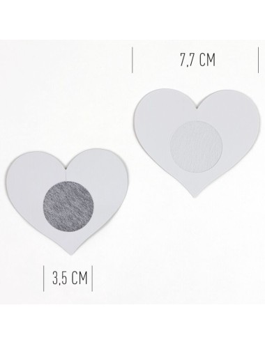 SECRET PLAY - WOW BOOBS! HEART NIPPLE COVERS