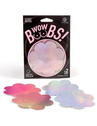 SECRET PLAY - WOW BOOBS! FLOWER NIPPLE COVERS