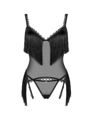 OBSESSIVE - SHERILA CORSET & THONG M/L