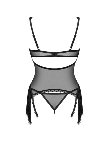 OBSESSIVE - SHERILA CORSET & THONG XL/XXL