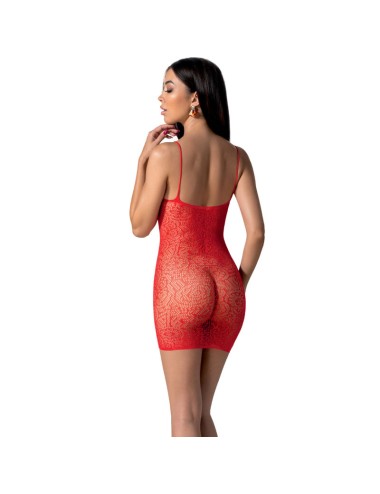 PASSION - BS096 RED BODYSTOCKING ONE SIZE