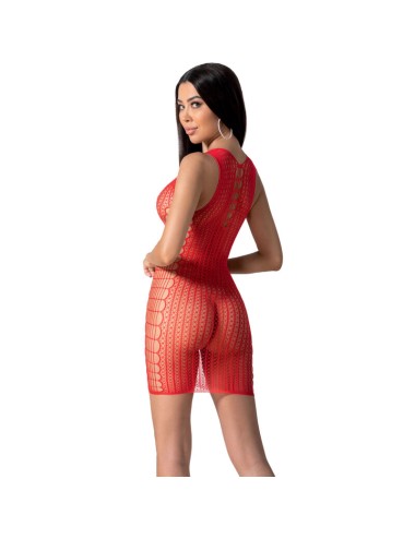 PASSION - BS097 RED BODYSTOCKING ONE SIZE