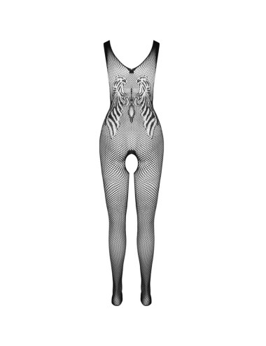 PASSION - BS098 BLACK BODYSTOCKING ONE SIZE