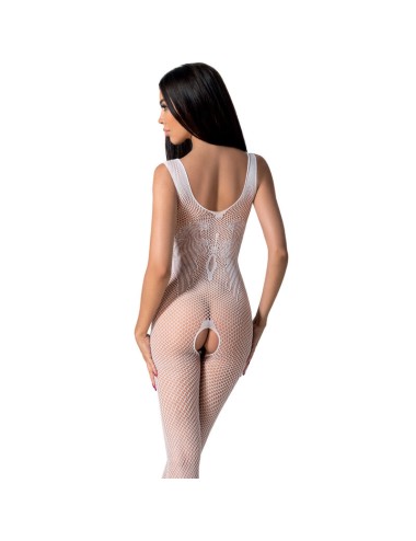 PASSION - BS098 WHITE BODYSTOCKING ONE SIZE