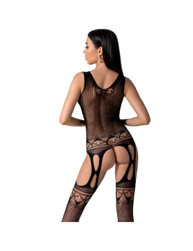 PASSION - BS099 BLACK BODYSTOCKING ONE SIZE