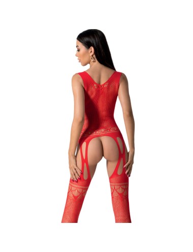 PASSION - BS099 RED BODYSTOCKING ONE SIZE