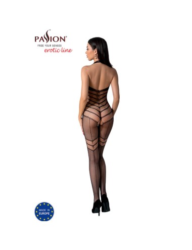 PASSION - BS100 BODYSTOCKING BLACK ONE SIZE