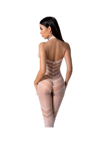 PASSION - BS100 WHITE BODYSTOCKING ONE SIZE