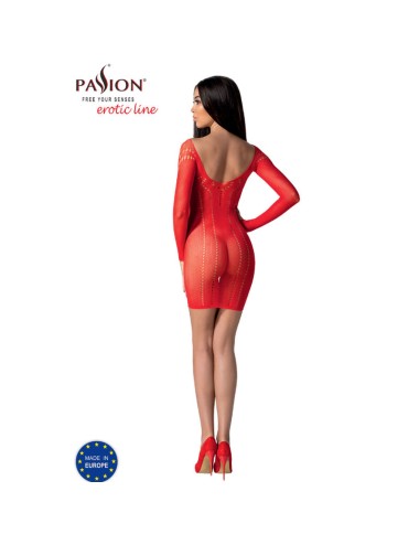 PASSION - BS101 RED BODYSTOCKING ONE SIZE