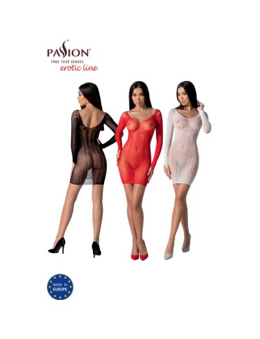 PASSION - BS101 RED BODYSTOCKING ONE SIZE