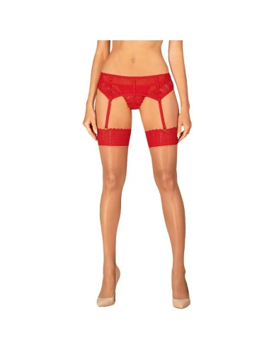 OBSESSIVE - INGRIDIA STOCKINGS RED XS/S