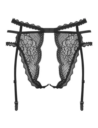 OBSESSIVE - PEARLOVE GARTER BELT BLACK XS/S