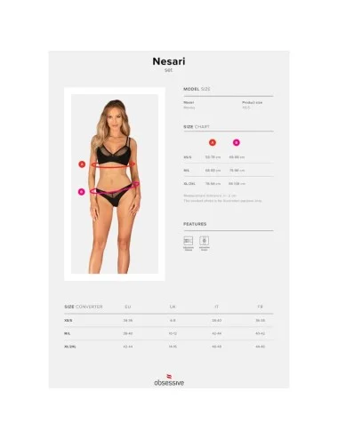 OBSESSIVE - NESARI SET TWO PIECES M/L